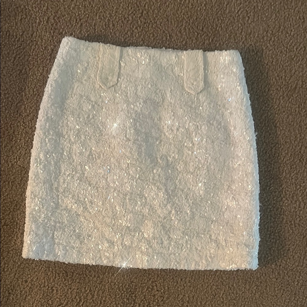 White sequin Seoocookie mini